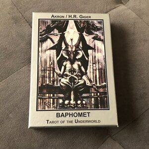 Baphomet Tarot of the Underworld RARE H.R. Giger Alien Artist